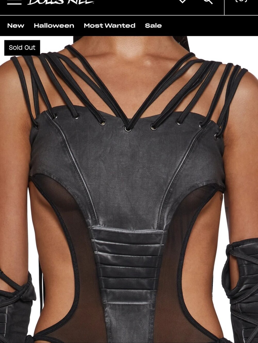 New Dollskill Bodysuit Size Medium